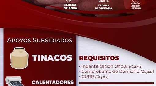 SEXTA CONVOCATORIA DE APOYOS SUBSIDIADOS