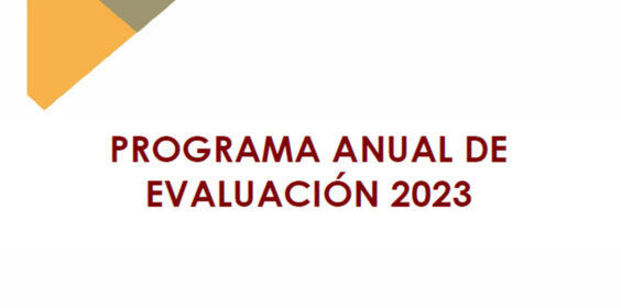 PROGRAMA ANUAL DE EVALUACIÓN (PAE 2023).