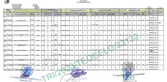 3er. REPORTE TRIMESTRAL FORTAMUNDF-2023