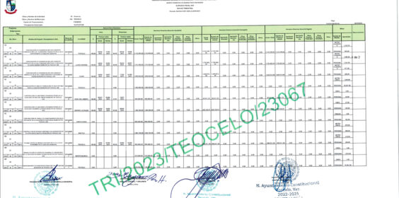 3er. REPORTE TRIMESTRAL FAISMUN-2023
