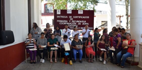 Se une IVEA y Ayuntamiento para abatir el rezago educativo en Teocelo