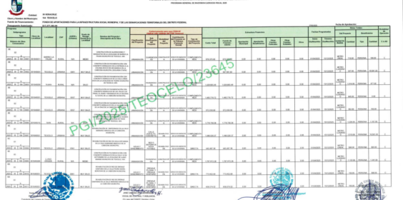 PROGRAMA GENERAL DE INVERSION DE FAISMUN 2025