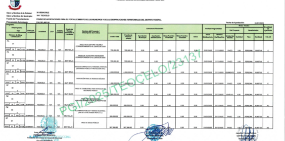 PROGRAMA GENERAL DE INVERSION DE FORTAMUNDF 2025